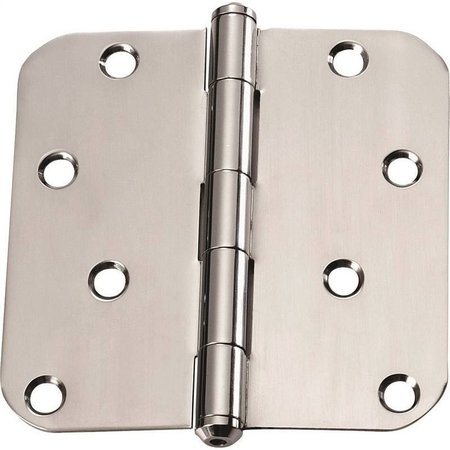 PROSOURCE Hinge Dr 5/8Rd 4X4In Polish Ss DH-S606-PS